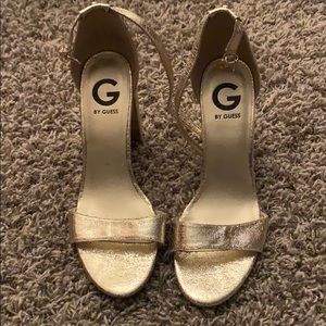 Gold heels